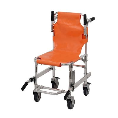 Foldaway সিঁড়ি চেয়ার স্ট্রেচার ট্রান্সফার রোগীর অ্যালুমিনিয়াম খাদ