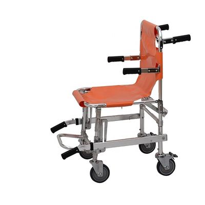 Foldaway সিঁড়ি চেয়ার স্ট্রেচার ট্রান্সফার রোগীর অ্যালুমিনিয়াম খাদ